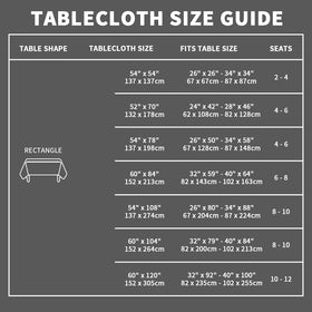 Romanstile wipe-clean tablecloth enables quick maintenance after use
