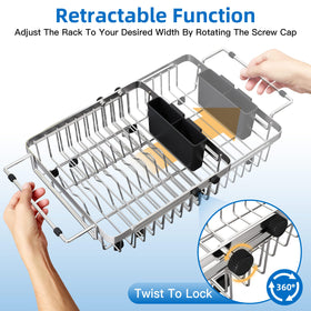 romision dedicated dish zones and removable utensil holder keep items organized