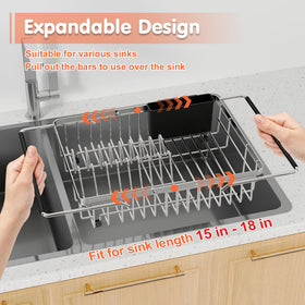 Romision removable utensil holder drains well to prevent water pooling.