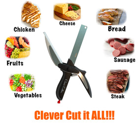 Ronan Clever Cutter easily handles avocado pits during prep.