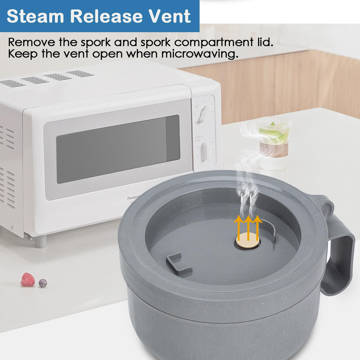 Ronanemon 28oz bowl is dishwasher-safe for simple cleanup.