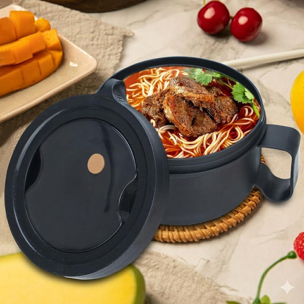 Ronanemon 850ml capacity bowl ideal for soups, oatmeal, and salads