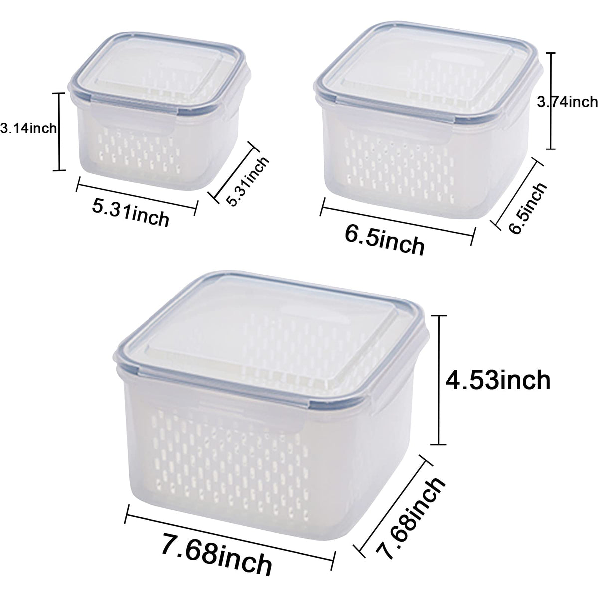 Ronanemon sealed lids with locking buckles reduce leaks and spills.