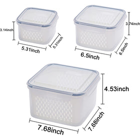 Ronanemon sealed lids with locking buckles reduce leaks and spills.