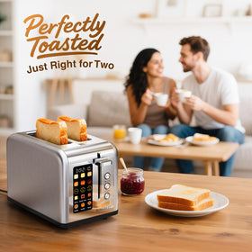 RONGBEST 4.4-inch touchscreen display enables quick browning and settings at a glance.