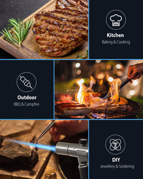 RONXS Torch Lighter durable materials ensure long-lasting performance.