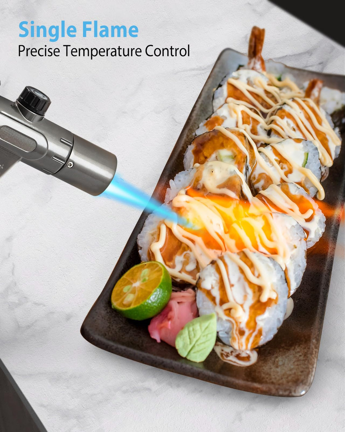 RONXS Torch Lighter refillable design for cost savings and less waste.