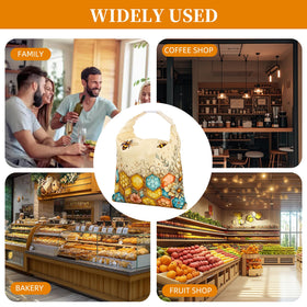 Ronxzas Beeswax Bread Bags two-pack ready for everyday use.