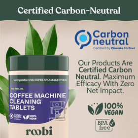 Roobi compatibility list showing compatible coffee machines