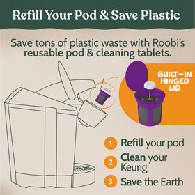 Roobi descaler kit full set in carbon neutral packaging