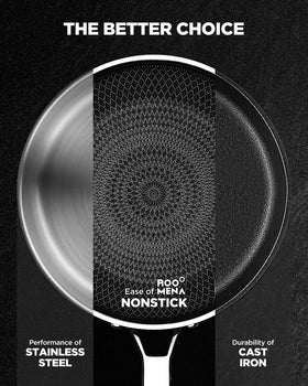 Roomena metal utensil safe usage in busy cooking sessions