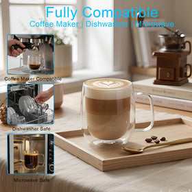Roran dishwasher-safe coffee mug for quick, easy cleanup.