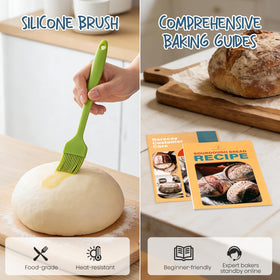 RORECAY dough scraper for easy dough handling and cleanup