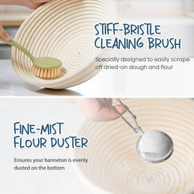 Rorecay leather cover and 5 blades premium protection for your bread-lame set.