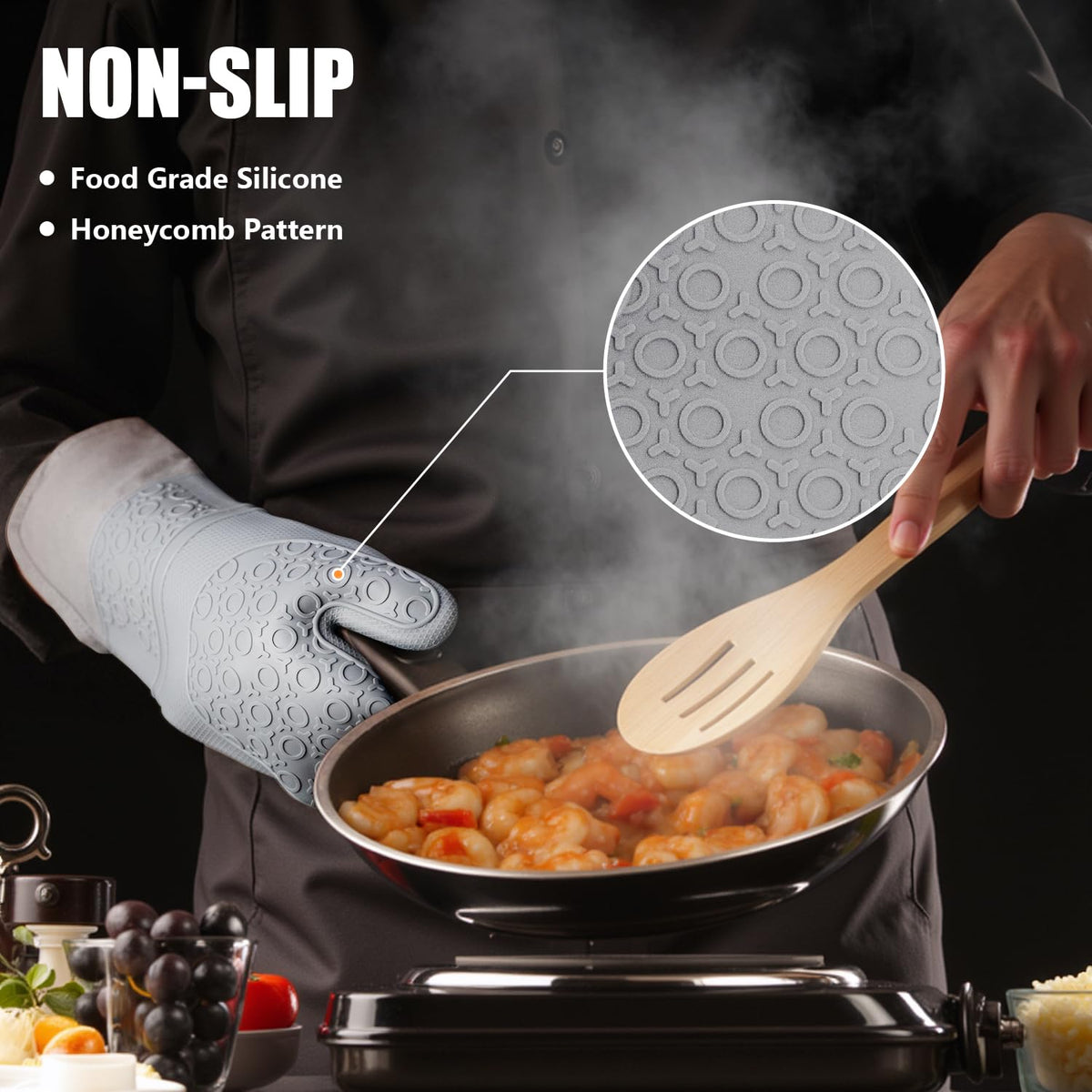 Rorecay non-slip honeycomb texture improves control