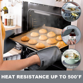 Rorecay silicone pot holder non-slip honeycomb texture for secure grip