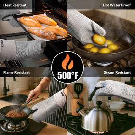 Rorecay silicone trivet protects counters during cooking