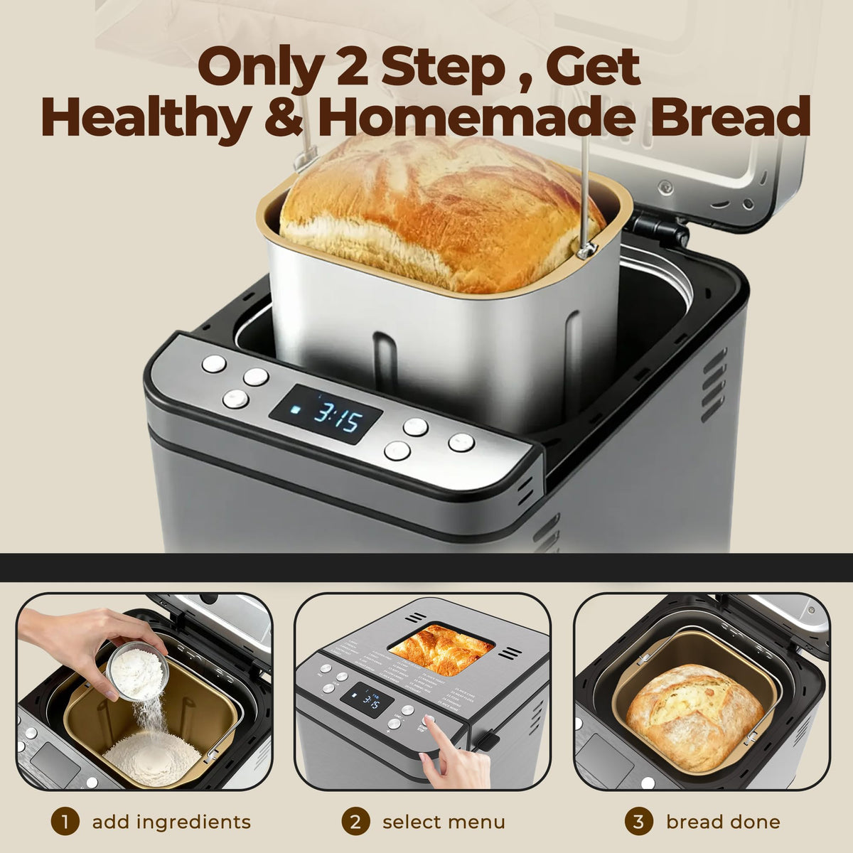 Rosewill nonstick pan is PFAS/BPA-free and easy to clean after baking.