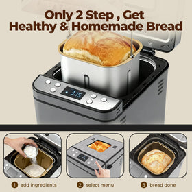 Rosewill nonstick pan is PFAS/BPA-free and easy to clean after baking.