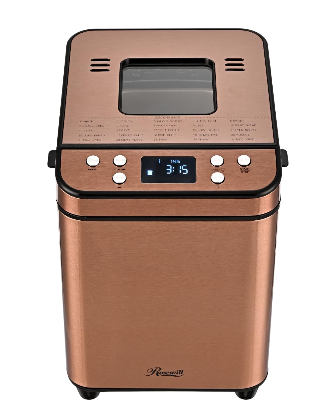 Rosewill gluten-free program enables convenient gluten-free bread options.