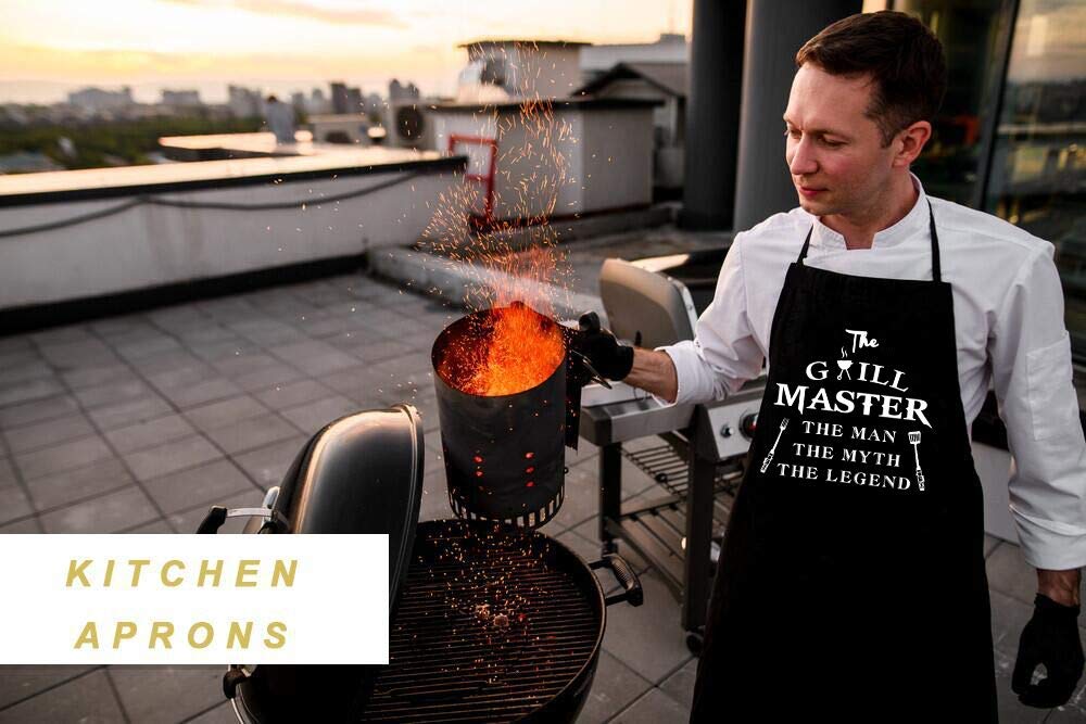 Rosoz gift-ready apron ideal for birthdays and Father’s Day.
