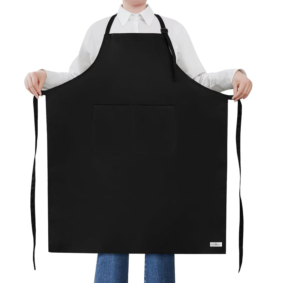 Rotanet extra-large apron for men, front view, full-coverage protection in the kitchen.