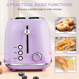 Roter Mond 2-Slice Toaster cancel function for immediate stop.