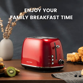 Roter Mond toaster control panel with six shade settings