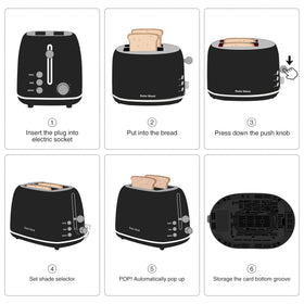 Roter Mond removable crumb tray detail for easy cleaning and upkeep.