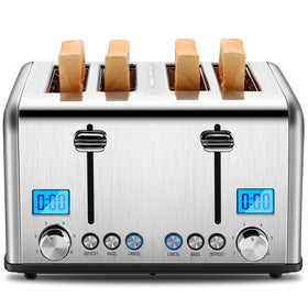Roter Mond high-lift lever helps remove toast safely.