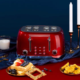 Roter Mond retro design toaster adding style to a modern kitchen