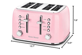 Defrost function on the Roter Mond toaster safely thaws bread