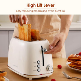 Roter Mond toaster bagel mode image demonstrates one-sided toasting for bagels