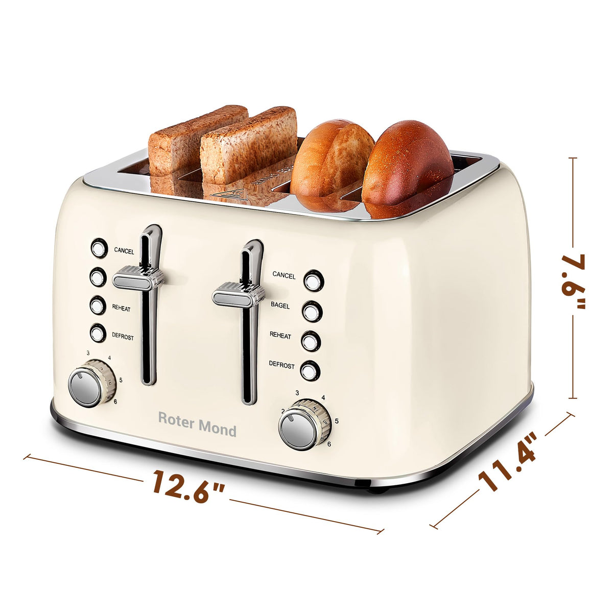 Roter Mond defrost and reheat functions simplify quick, convenient breakfasts