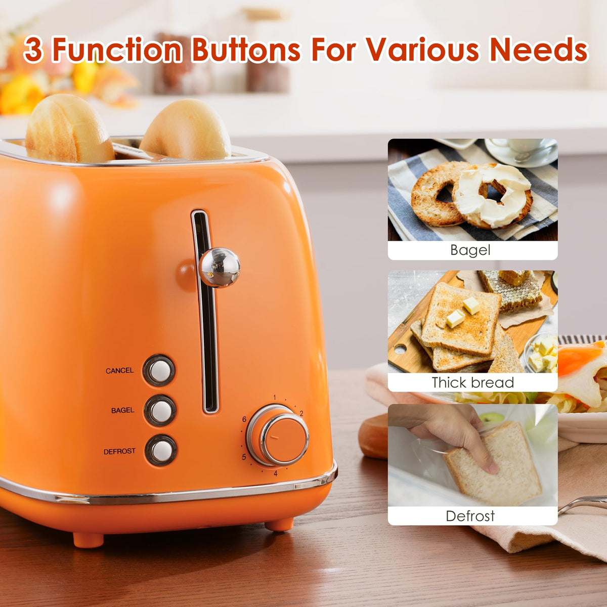 Roter Mond removable crumb tray image highlights easy cleaning and maintenance.