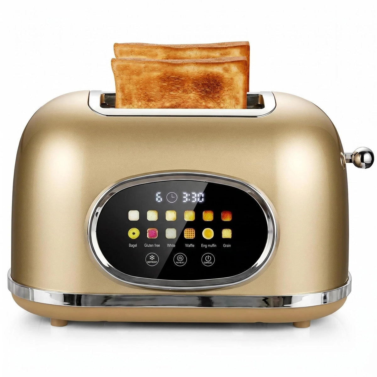 Roter Mond touchscreen control panel for precise toasting