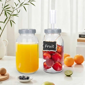 ROTESONNE dishwasher-safe jars simplify cleanup after fermentation.