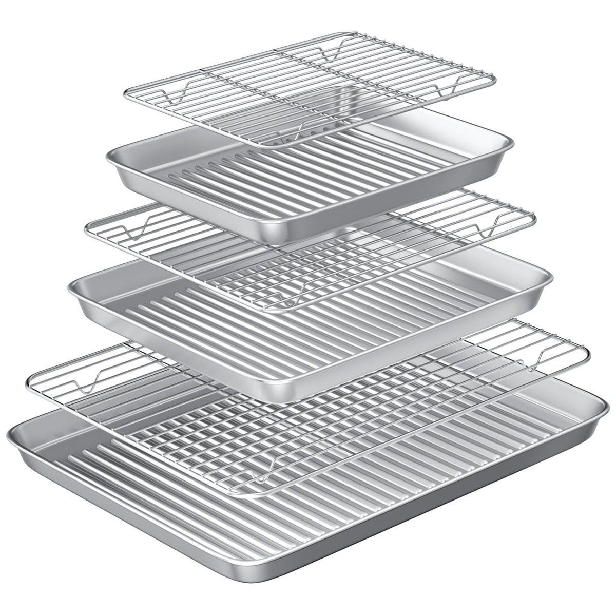 Rottay baking sheet with wire rack set in outer view, versatile for roasting and cooling.