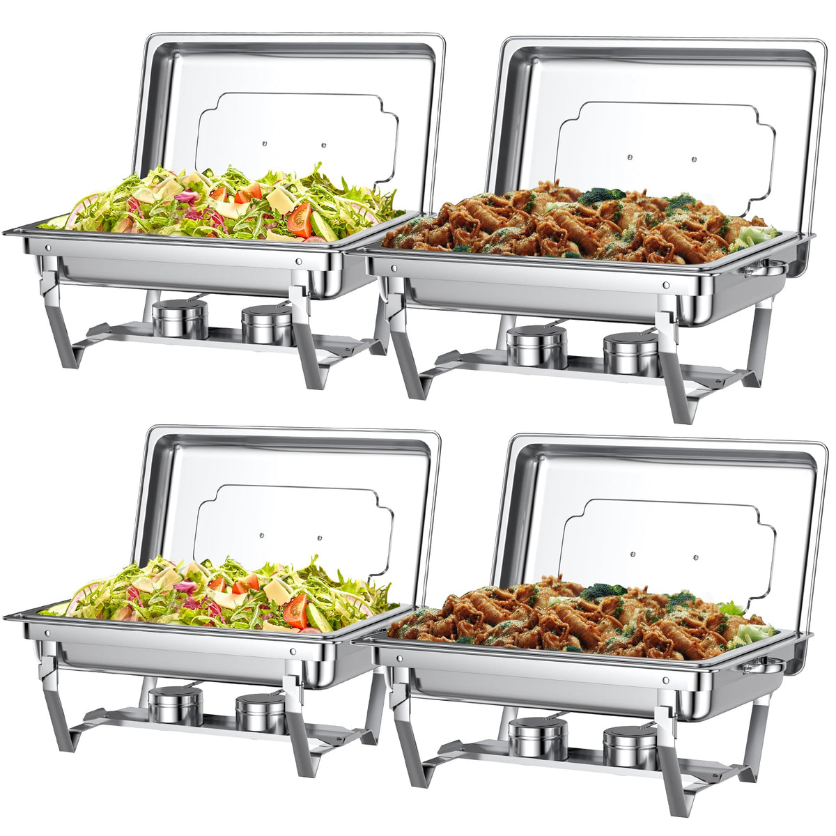 Rottay chafing dishes buffet set with lid, ideal for keeping dishes warm