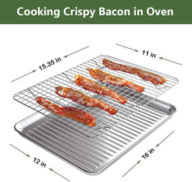ROTTAY cooling rack with six raised feet ensures stable, even cooling.