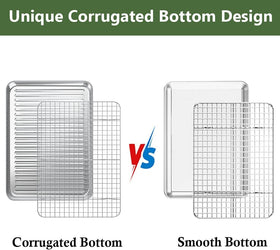Rottay cooling rack lifts food for even cooling and crispy edges.