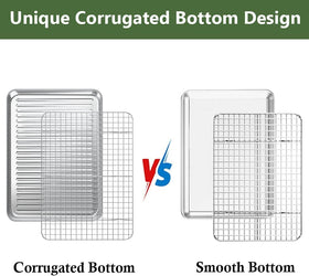ROTTAY reinforced rolled-edge pan resists twisting and warping