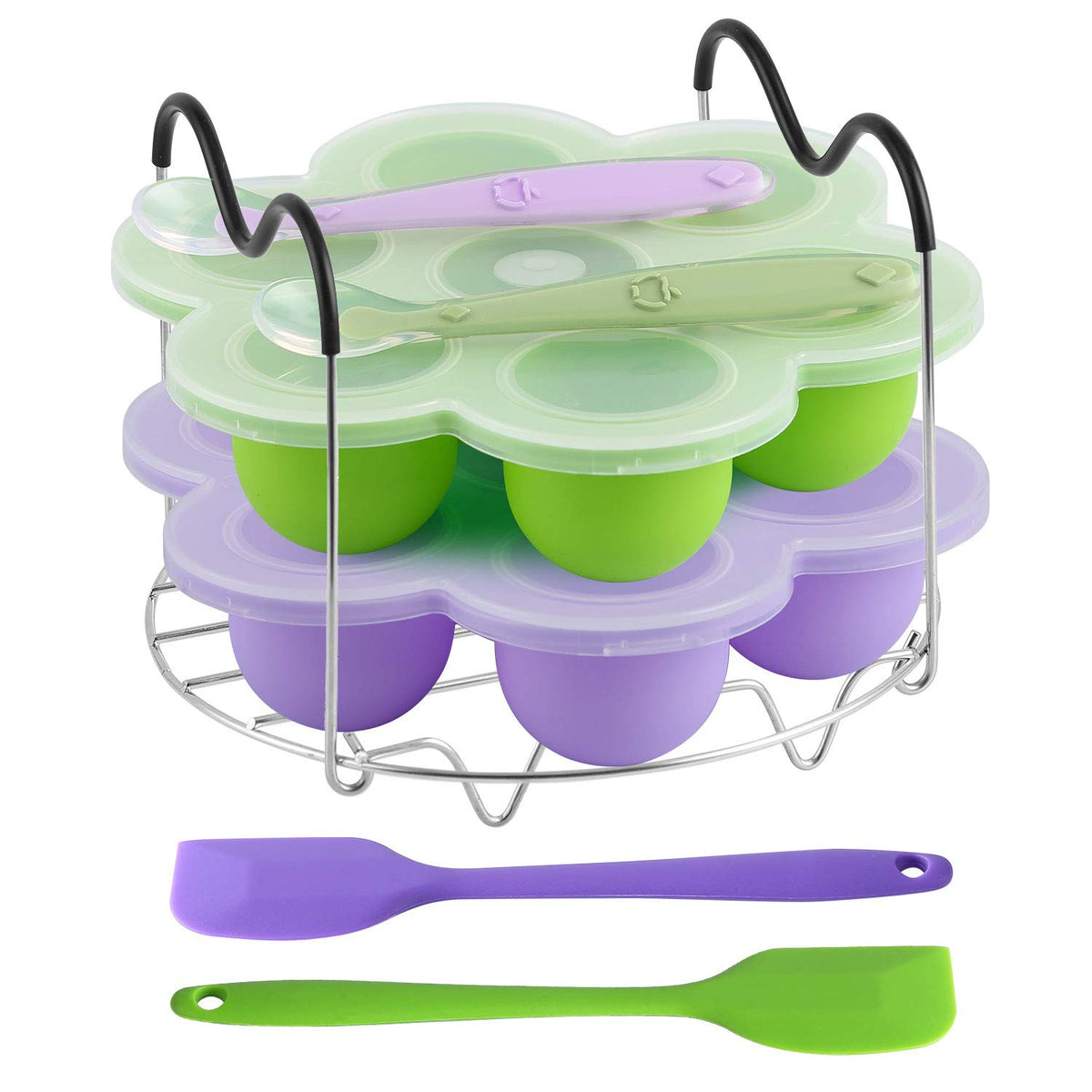 ROTTAY silicone egg bites molds for quick, breakfast portions everyday