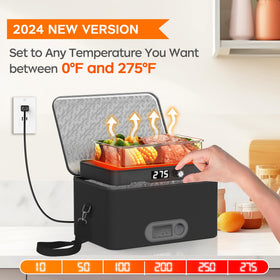 ROTTOGOON 12V/24V/110V connectors enable car and home heating anywhere.