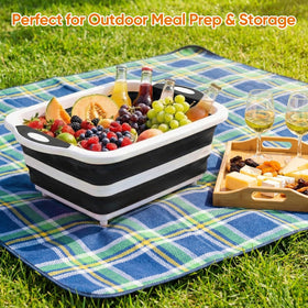 ROTTOGOON multifunctional tub great for marinating, prepping, and transporting.