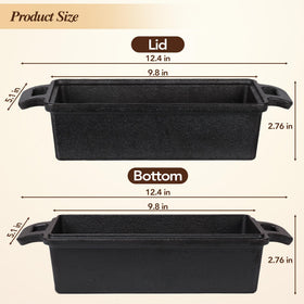 ROTTOGOON 2-in-1 design acts as loaf pan or dutch oven for artisan crusts