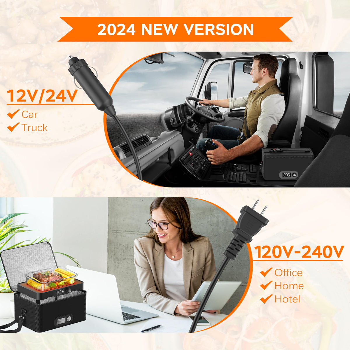 ROTTOGOON temperature control display helps set your preferred warmth.