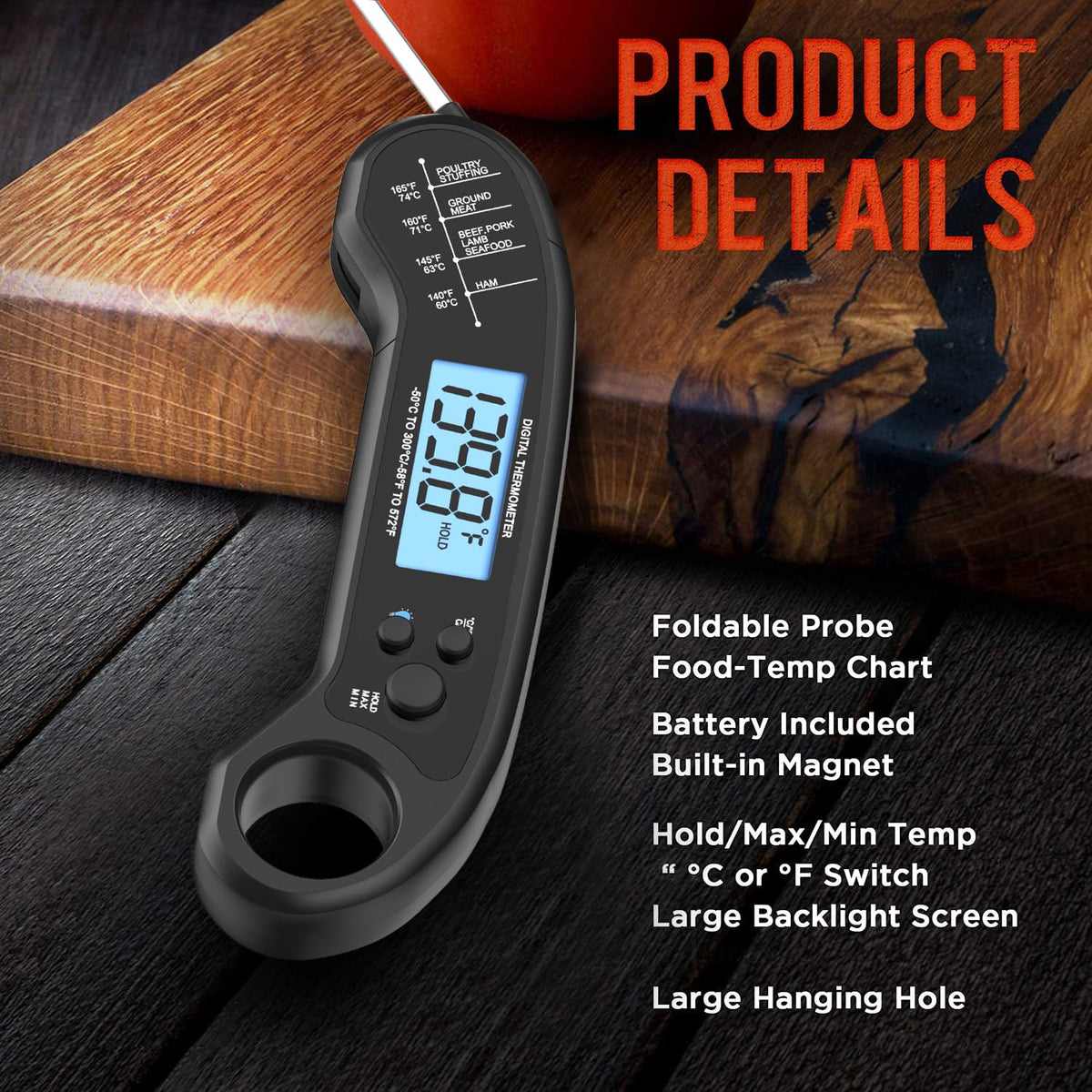 ROUUO waterproof design for easy cleaning and durability