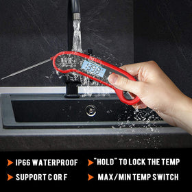 ROUUO professional meat-type presets guide temps for safe cooking