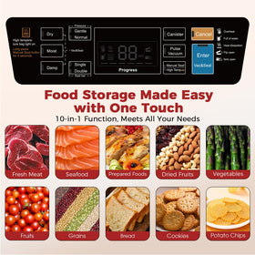 ROUUO starter kit includes bags and hose for quick preserving